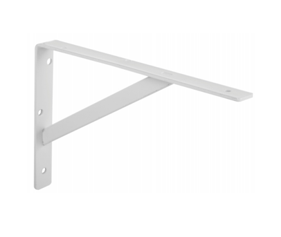 16" (400mm) White Super-Duty Ultimate L-Bracket