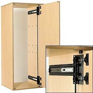 KV - 4 x 4 Pocket Door Slides (18")