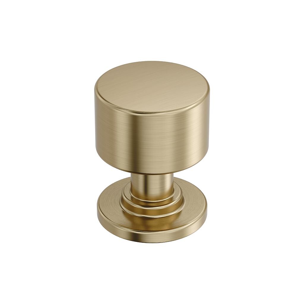 Balon Knob 1 inch Golden Champagne