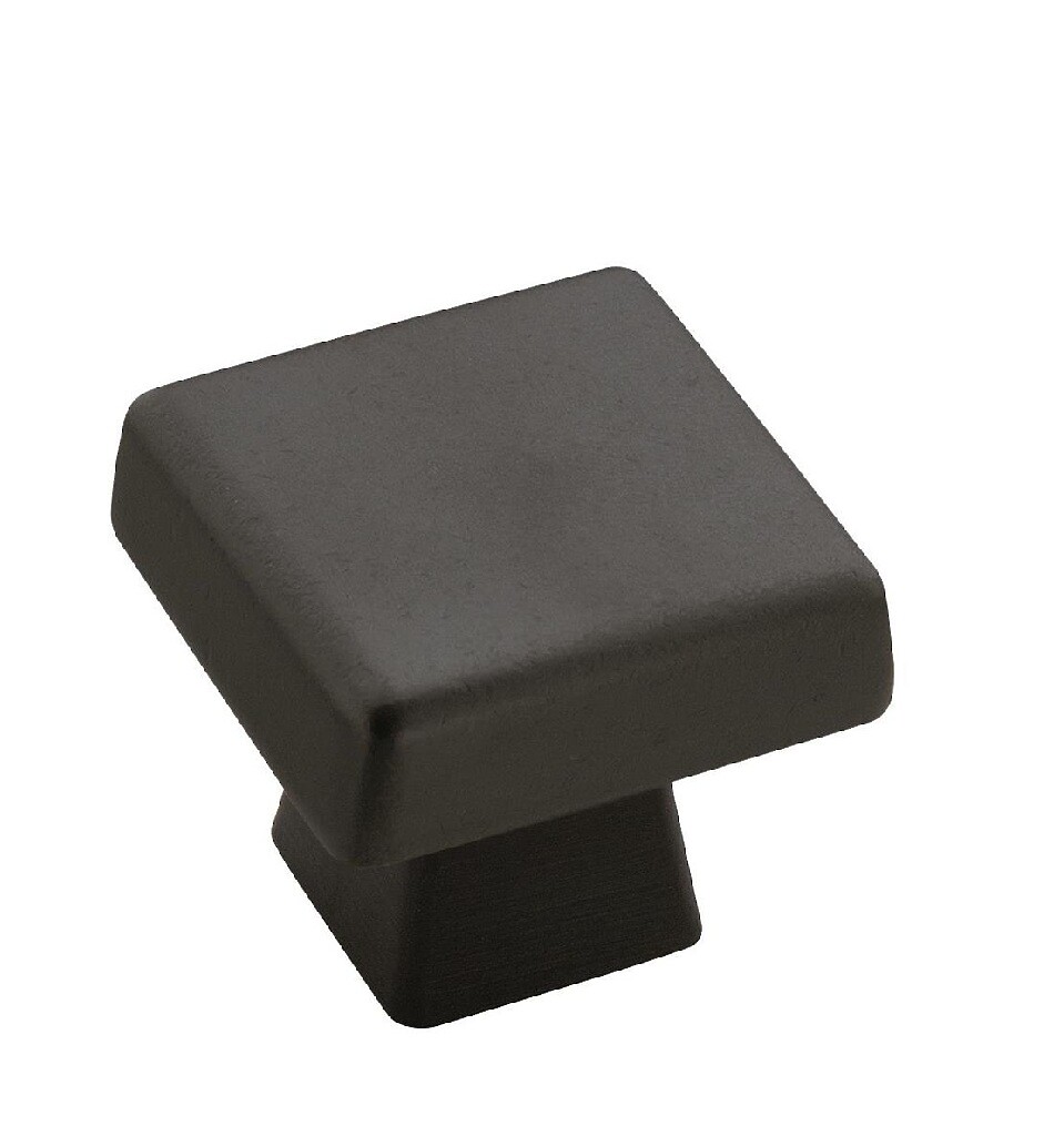 Blackrock - Knob 1-3/16" SQ Knob Black Bronze
