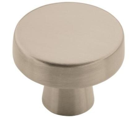 Blackrock Large Round Knob Satin Nickel