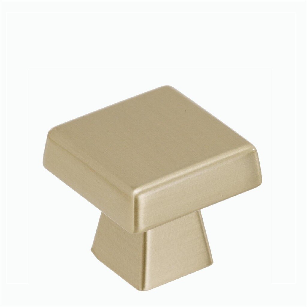 Blackrock - Square Knob 1-3/16" Golden Champagne