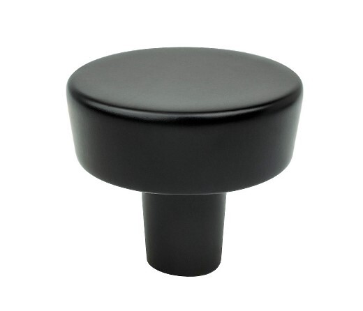 Brookridge Knob Round Matte Black