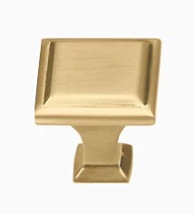 Caledon Knob Brushed Brass