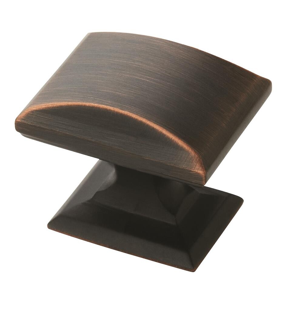Candler 1-1/4" SQ Knob Oil-Rubbed Bronze