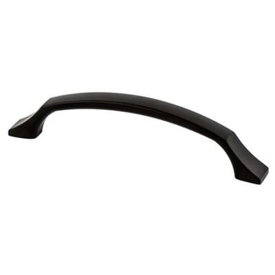 Century Edge Pull 128mm CC Matte Black Bar Pull