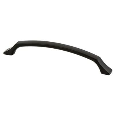 Century Edge Pull 160mm CC Matte Black Bar Pull