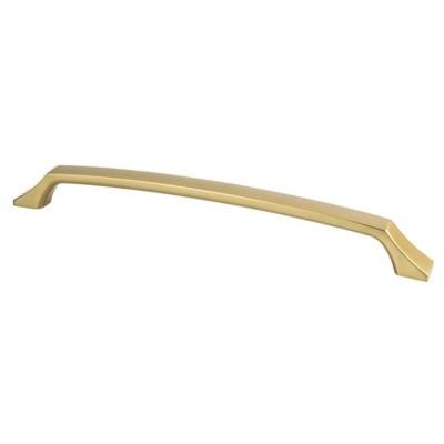 Century Edge Pull 12" CC Brushed Gold Bar Pull