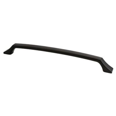 Century Edge Pull 12" CC Matte Black Bar Pull