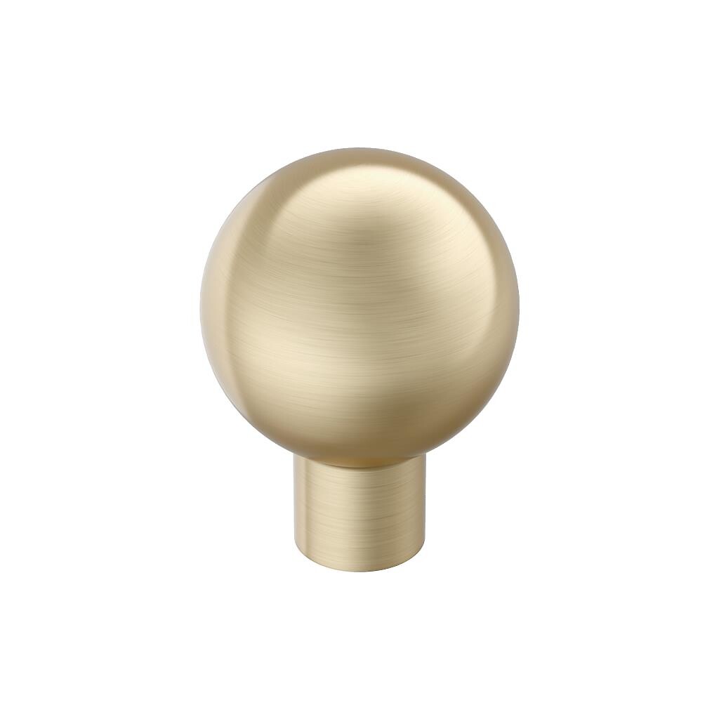 Coble Knob 1-1/8 inch Golden Champagne