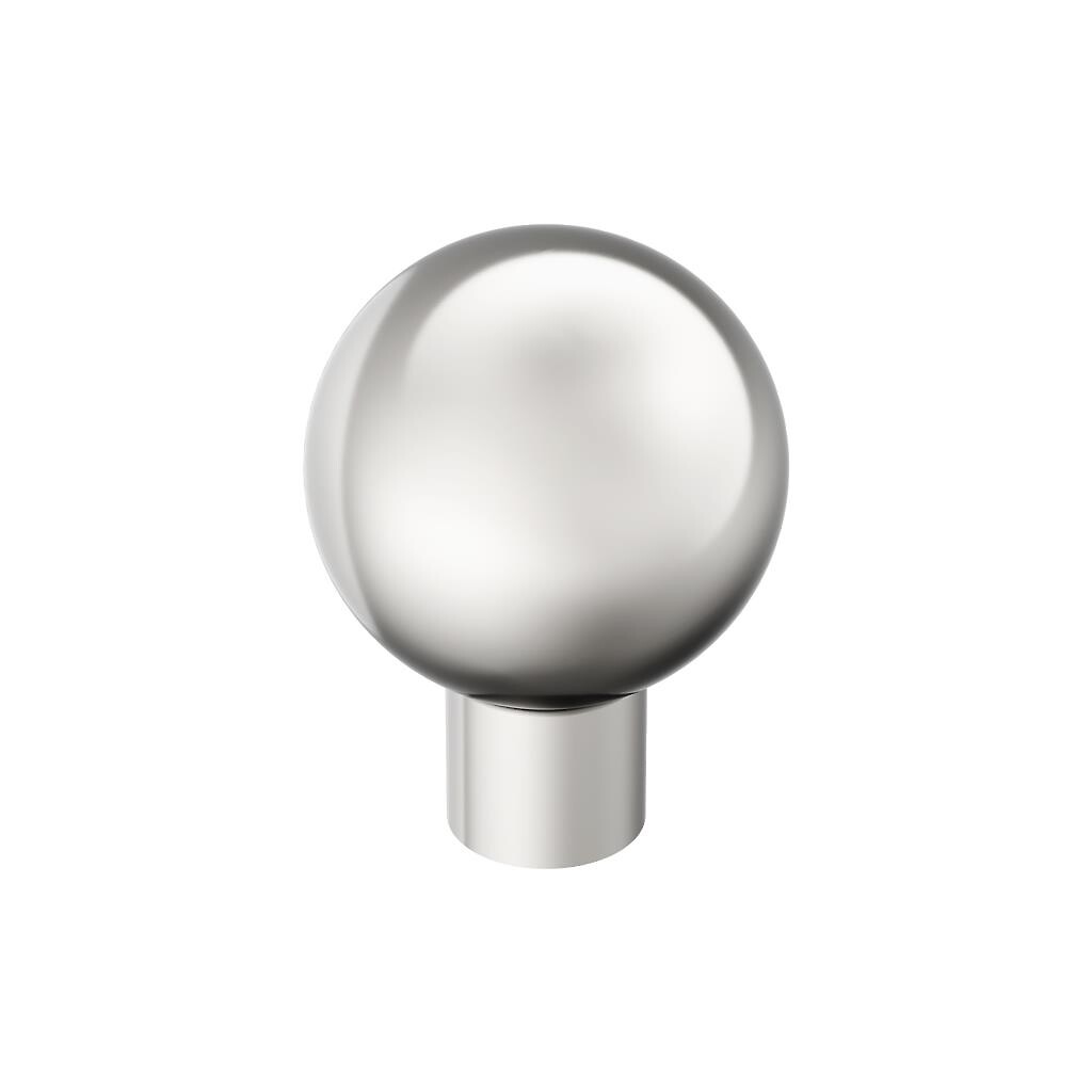 Coble Knob 1-1/8 inch Polished Nickel
