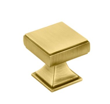 Deleware Knob Brushed Brass