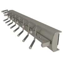 DELUXE POP-OUT TIE RACK