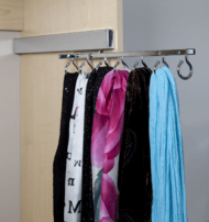 DELUXE SLIDE SCARF RACK