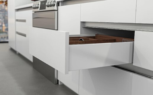 DTC Legacy Endura Drawer 126mm H x 300mm L - Silk White