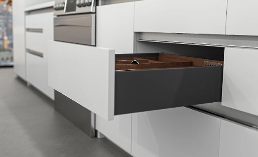 DTC Legacy Endura Drawer 126mm H x 450mm L - Grey