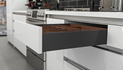 DTC Legacy Endura Drawer 88mm H x 350mm L - Grey