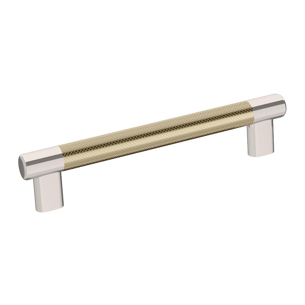 Esquire 160mm Pull - Polished Nickel/Golden Champagne