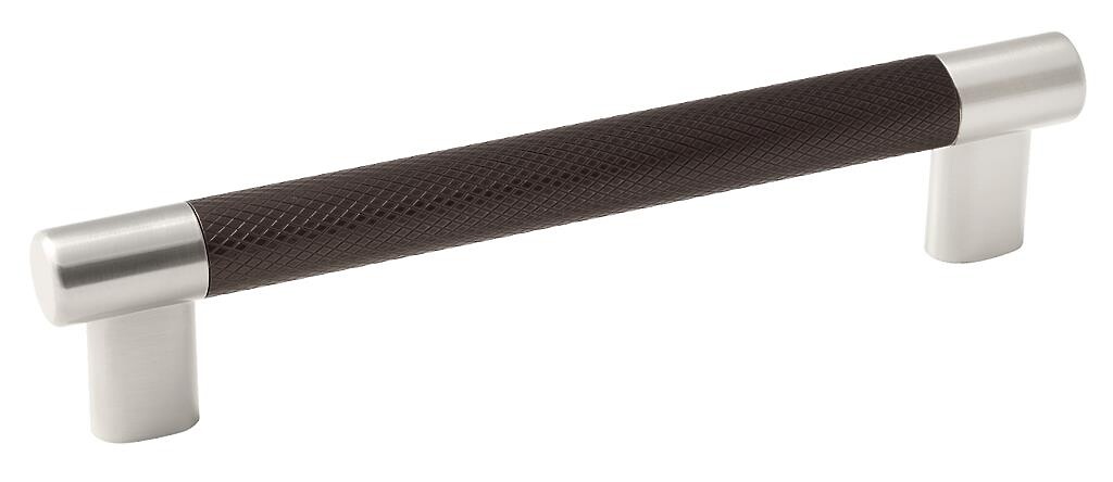 Esquire 160mm Pull - Satin Nickel / Oil-Rubbed Bronze