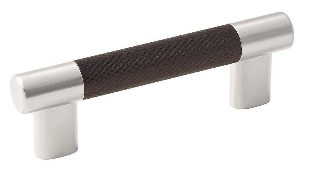 Esquire 76mm / 96mm Pull - Satin Nickel / Oil-Rubbed Bronze