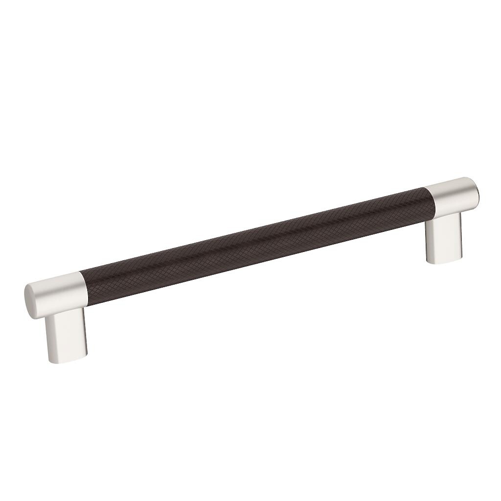 Esquire 8 inch Pull - Satin Nickel / Oil-Rubbed Bronze