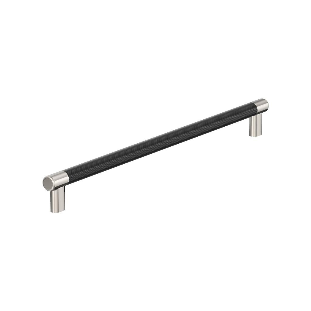 Esquire Appliance Pull 18" Polished Nickel/Black Bronze