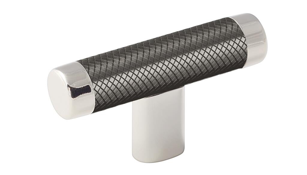 Esquire T-Knob - Polished Nickel / Gunmetal