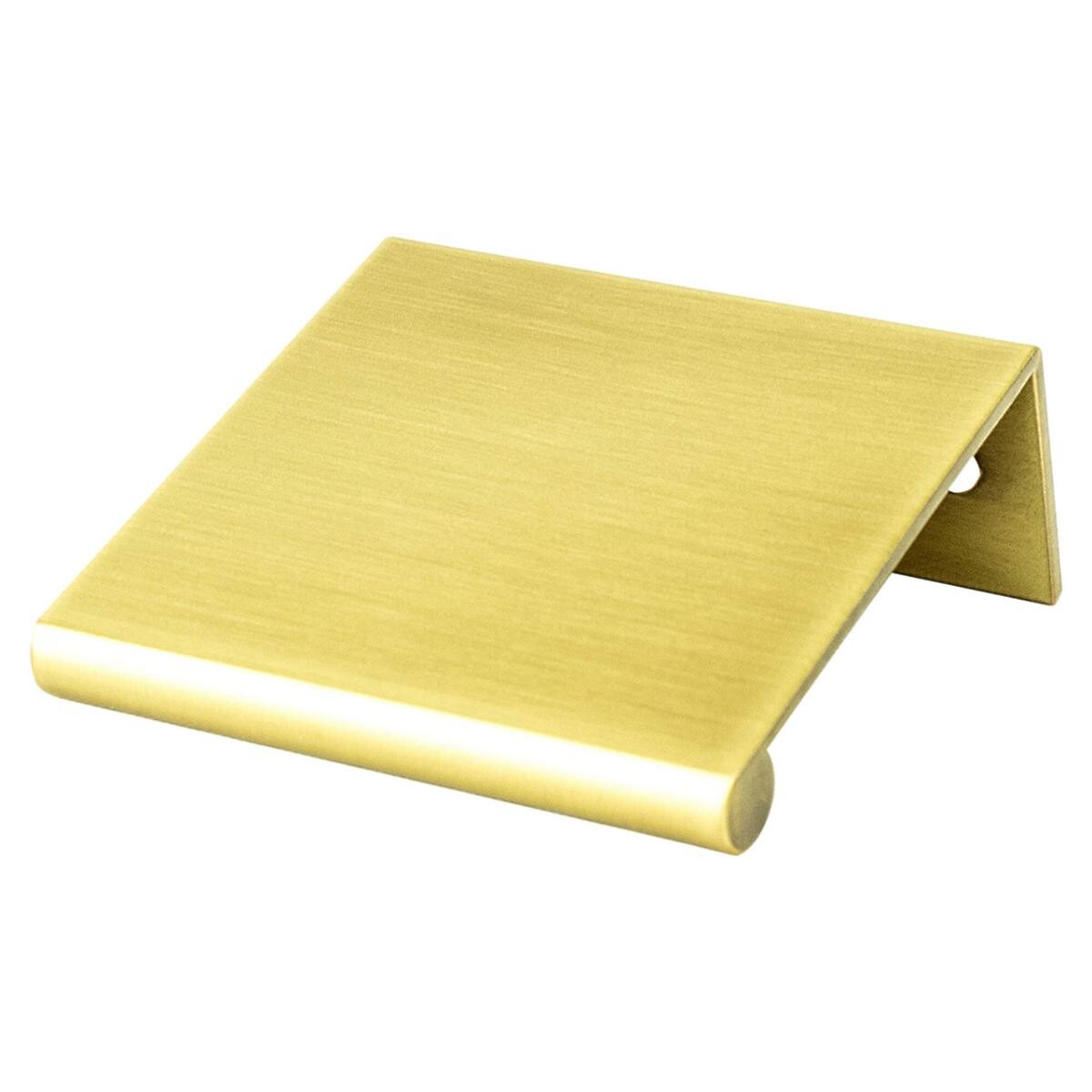 Glacier - Finger Pull 1-3/4" Brushed Brass