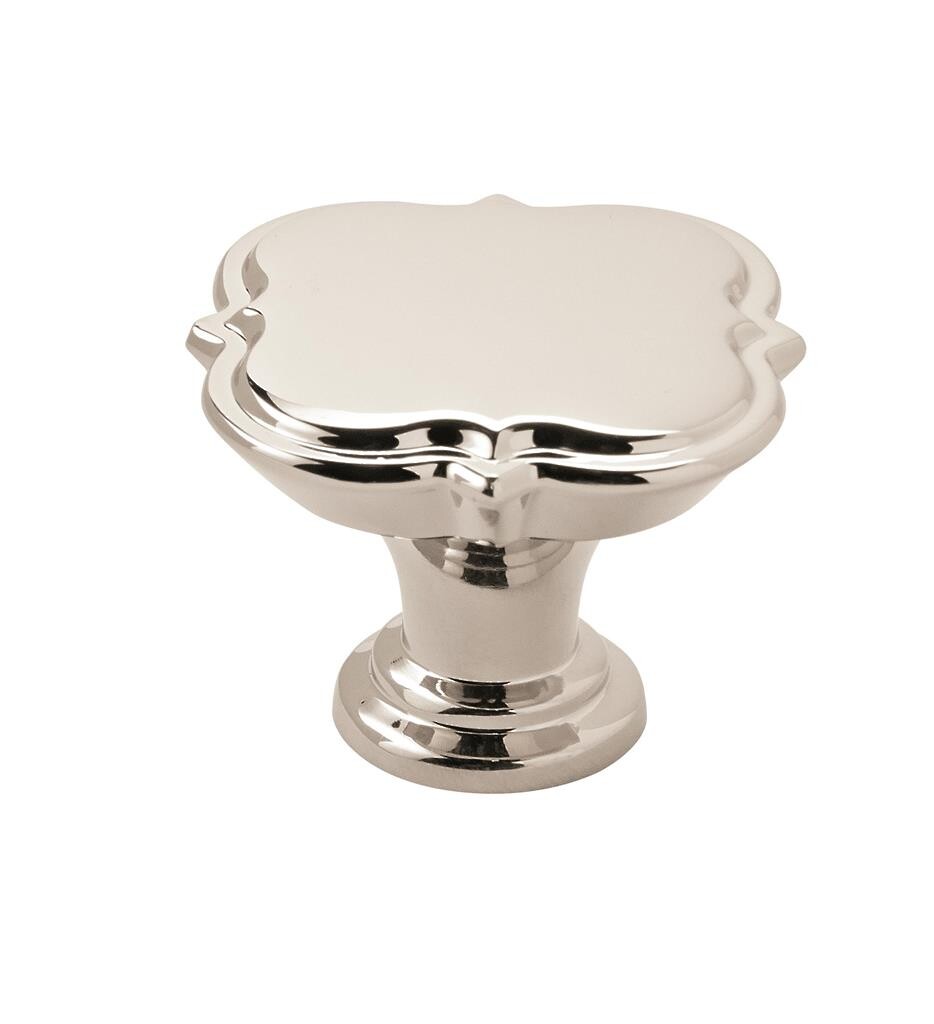 Grace Revitalize Floral Knob 35mm - Polished Nickel