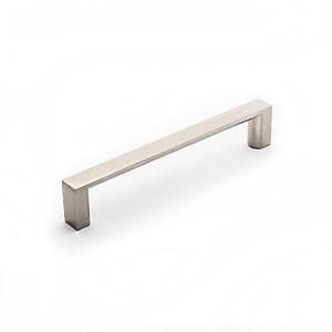 Haliburton - 160mm CC Thin Square Pull Brushed Nickel