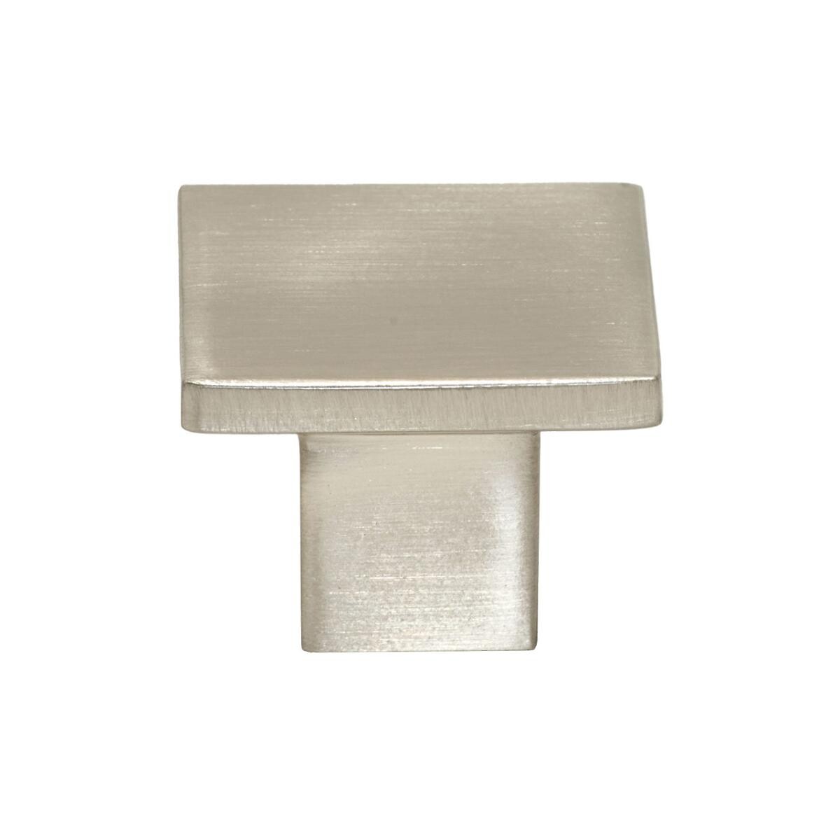 Haliburton 30mm Square Knob Brushed Nickel