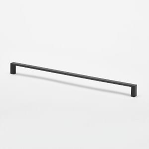 Haliburton - 320mm CC Thin Square Pull, Matte Black