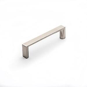 Haliburton - 96mm CC Thin Square Pull Brushed Nickel