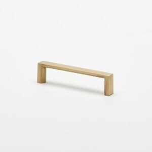 Haliburton - 96mm CC Thin Square Pull Brushed Brass