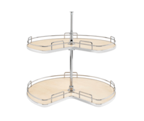 MAPLE / GRAY BOTTOM LAZY SUSAN