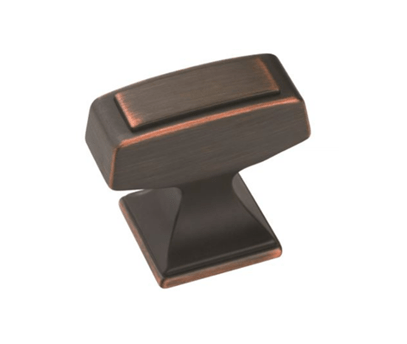 Mullholland - Knob 1-1/4" SQ Knob Oil-Rubbed Bronze