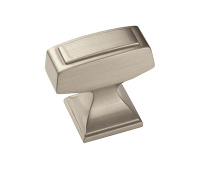 Mullholland - Knob 1-1/4" SQ Knob Satin Nickel