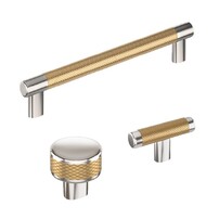 Polished Nickel / Champagne Bronze