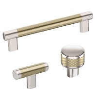 Polished Nickel / Golden Champagne