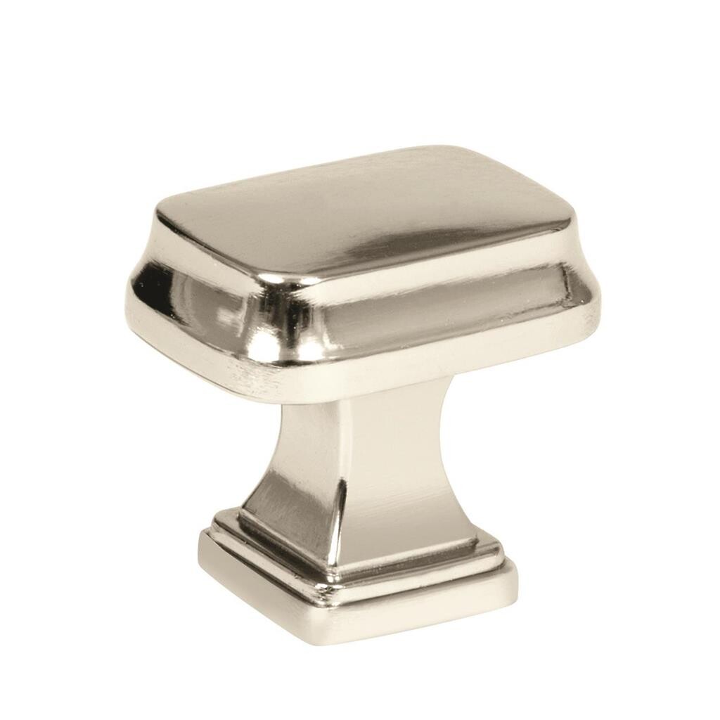 Revitalize 1-1/4" Square Knob - Polished Nickel