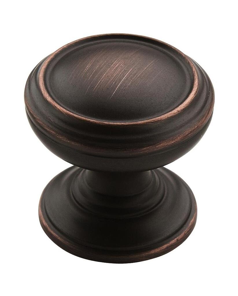 Revitalize - Knob 1-1/4" Dia Knob Oil-Rubbed Bronze