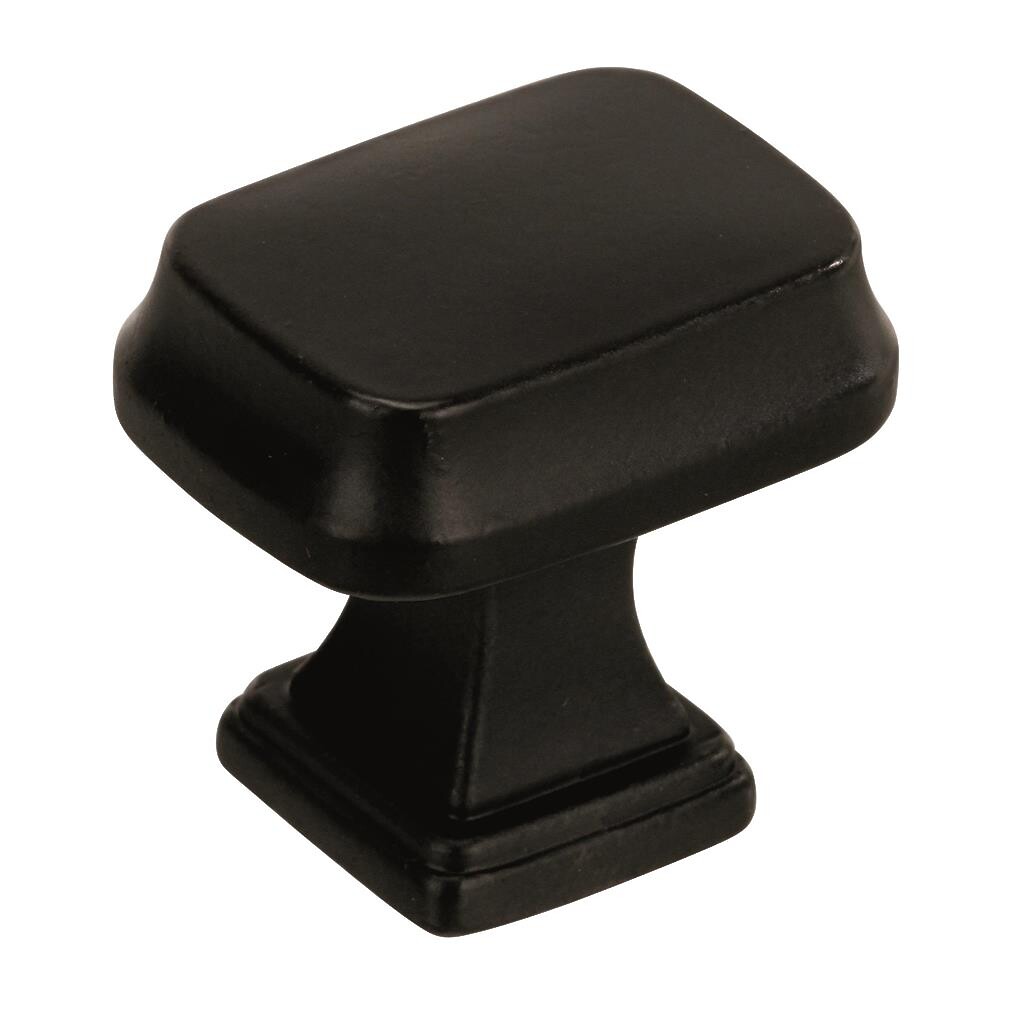 Revitalize Square Knob 1-1/4" Black Bronze