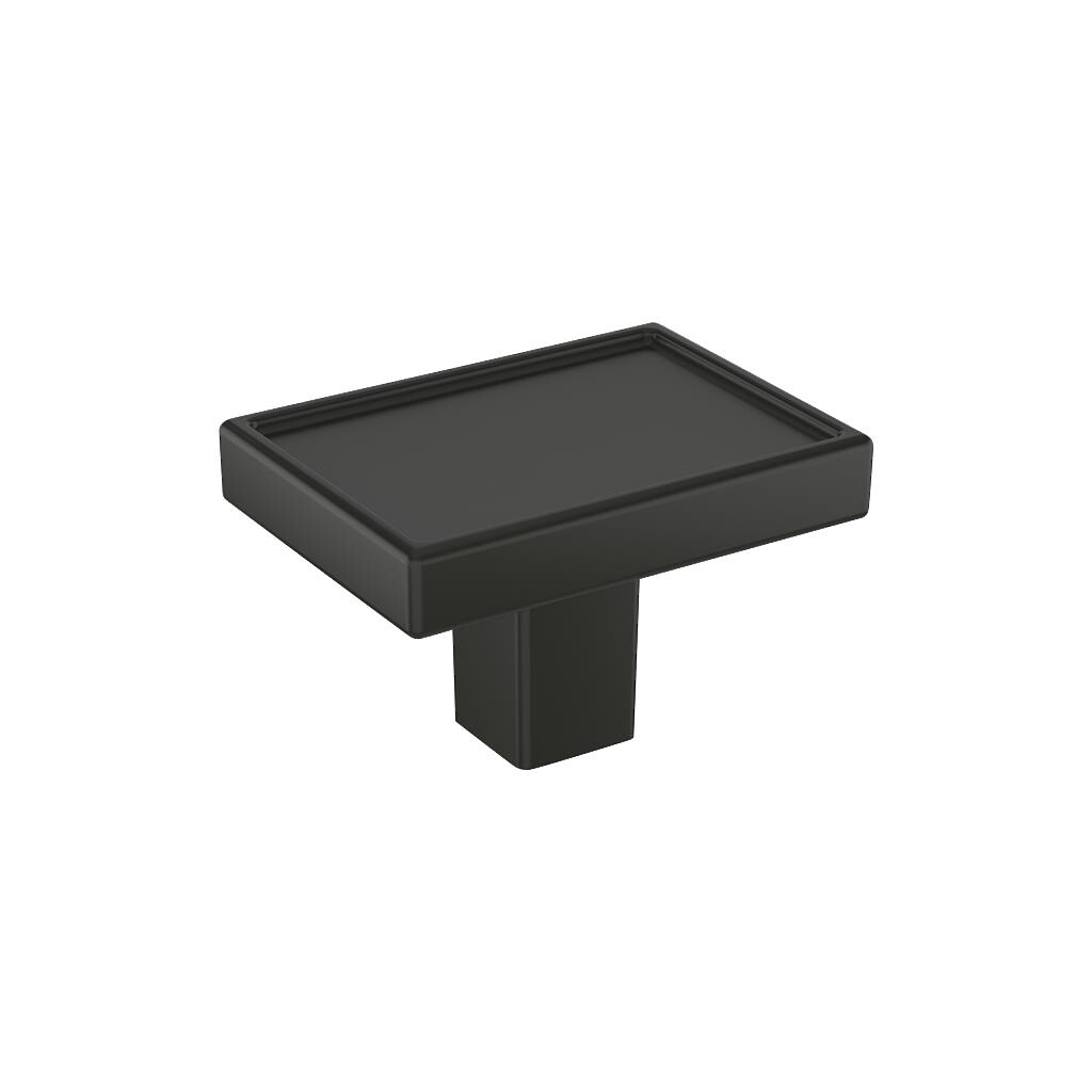 Rockhurst Knob 1-5/8 inch Matte Black