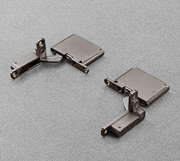 Salice Air Hinge (pair) Titanium Soft Closing