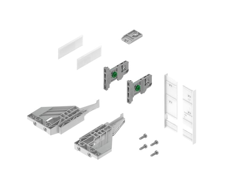 Grass - Vionaro Accessory Set for Inset Front Panel - 89mm Snow White