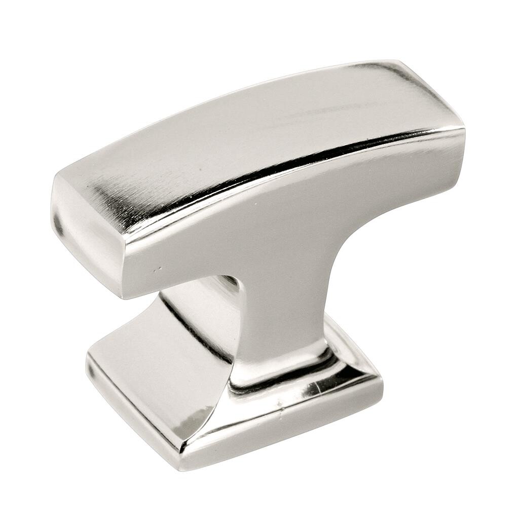 Westerly - Knob 1-5/16" SQ Knob Polished Nickel