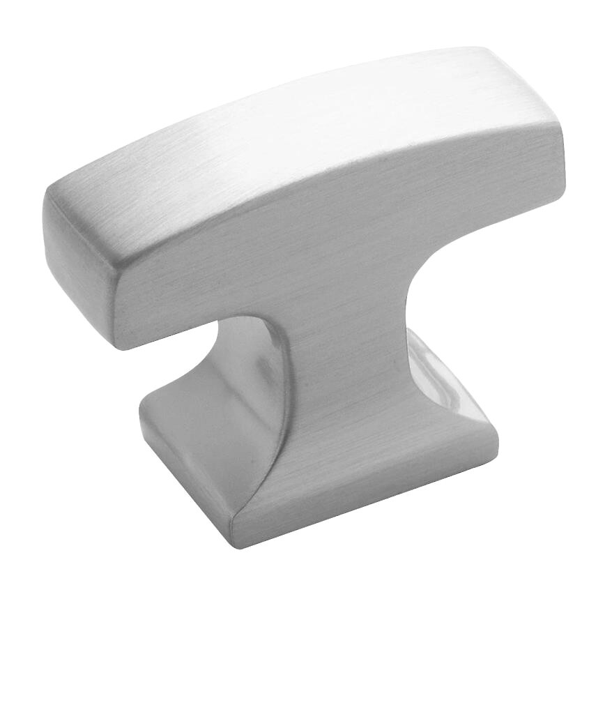 Westerly - Knob 1-5/16" SQ Knob Satin Nickel