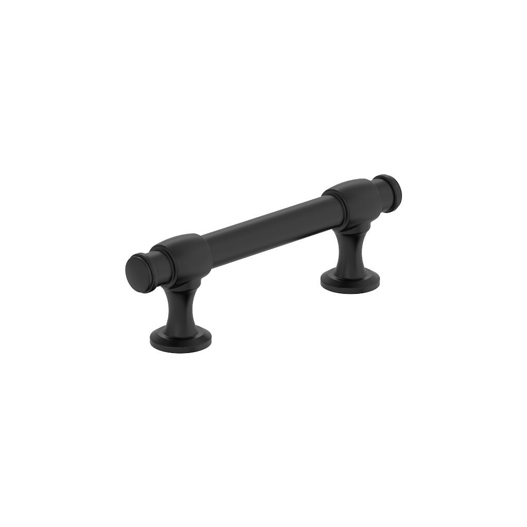 Winsome Pull 76mm CC Matte Black